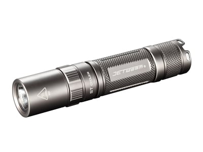 JETBeam JET III ST Cycler LED Bikelight with 425 Lumen CREE XM-L T6 LED - Smooth Reflector - Uses 2xCR123A or 1x18650