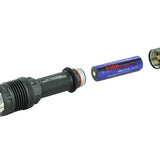 JETBeam M37 Max USB-C Rechargeable LED Flashlight - 5000 Lumens - CREE XHP70.3 HI - Includes 1 x 21700