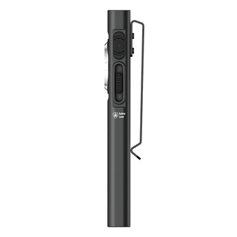 Klarus E5 Ultra Flashlight, Standing, Left Side View
