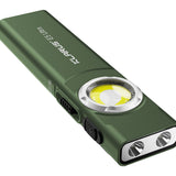 Klarus E5 Ultra Magnetic Flat-Light - Spot, Flood, and Red Light - USB-C Rechargeable 1400mAh Li-ion Battery - Multiple Colorways