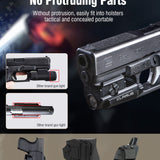 Klarus GL1 Mini LED Rechargeable Weapon Light - 600 Lumens - Uses Built-In Li-Poly Battery Pack