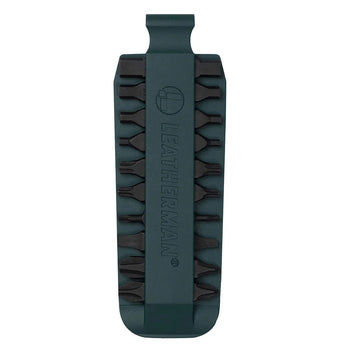Leatherman Bit Kit #4 -Front-facing view of green color option