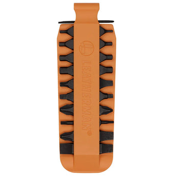 Leatherman Bit Kit #5 - front-facing view of orange color option