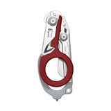 Leatherman Raptor Response Shears - Red/Gray - Closed, Oxygen Tank Wrench Showing