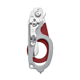 Leatherman Raptor Response Shears - Red/Gray - Closed, Pocket Clip Showing