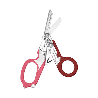 Leatherman Raptor Response Shears - Red/Pink - Shears Deployed, Upright