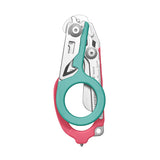 Leatherman Raptor Response Shears - South Beach - Closed, Oxygen Tank Wrench Showing