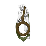 Leatherman Raptor Response Shears - Woodland - Closed, Oxygen Tank Wrench Showing