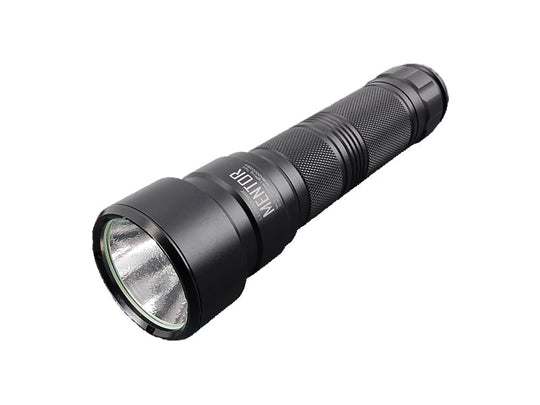 LumaPower Mentor LED Flashlight with 200 Lumen CREE R2 LED - Uses 2xC Batteries