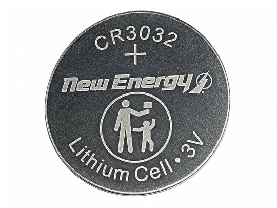 New Energy CR3032 3V lithium coin cell battery standalone without packaging