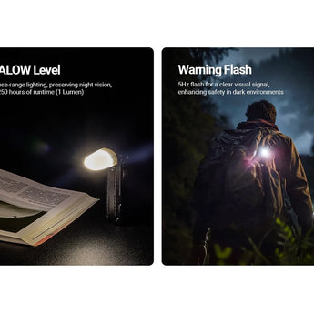 ultralow mode and warning flash inclusions