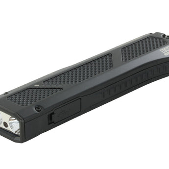 Nitecore EDC17 angled view with textured surface on a white background