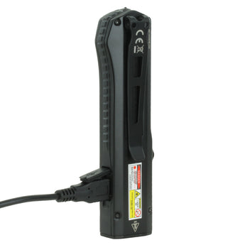 Nitecore EDC17 with a cable on a white background