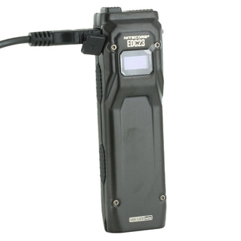 Nitecore EDC23 Saber USB-C Rechargeable LED Flashlight - 2500 Lumens - 2 x NiteLab UHi 25 - Uses Built-in 1500mAh Li-ion Battery Pack