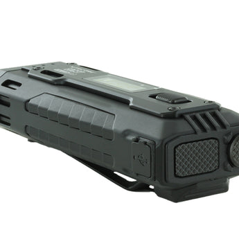 Nitecore EDC37 USB-C Rechargeable LED Flashlight - 8000 Lumens - 2 x NiteLab UHi - Uses Built-in Li-ion Battery Pack