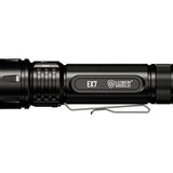 Nitecore EX7 USB-C Rechargeable LED Flashlight - 6000 Lumens - 5 x NiteLab M515S LEDs - Uses 1 x 21700