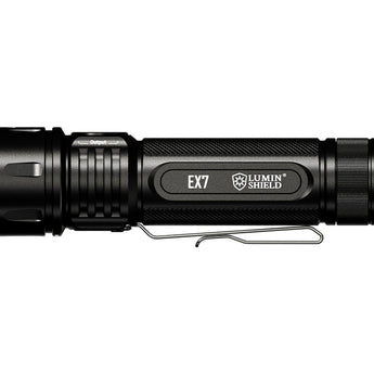 Nitecore EX7 USB-C Rechargeable LED Flashlight - 6000 Lumens - 5 x NiteLab M515S LEDs - Uses 1 x 21700