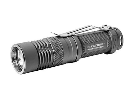 Nitecore Infilux IFE1 LED Flashlight with 260+ Lumen CREE XP-G R5 LED - Gray Finish/Smooth Reflector - Uses 1x CR123A