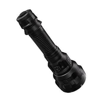 Nitecore P40 USB-C Rechargeable Ultra-Long Throw Dual Beam LEP Flashlight - Downward Angled View