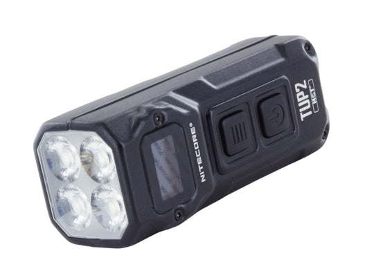 NITECORE TUP 2 - Black Option - Left-Angled View