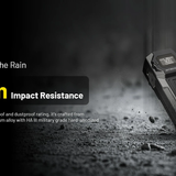 Nitecore TUP 2 USB-C Rechargeable LED Keychain Flashlight - 1200 Lumens - NiteLab MCT UHE - Uses Built-in 1300mAh Li-ion Battery Pack - Multiple Color Options