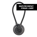 Black gooseneck light with 'Nite Ize' branding on a white background