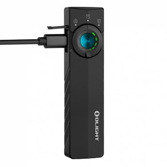 Olight ArkPro Lite Rechargeable LED Flashlight - 1200 Lumens - Uses Built-in 1350mAh Li-ion Battery Pack - Matte Black