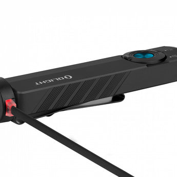 Olight ArkPro Lite Rechargeable LED Flashlight - 1200 Lumens - Uses Built-in 1350mAh Li-ion Battery Pack - Matte Black