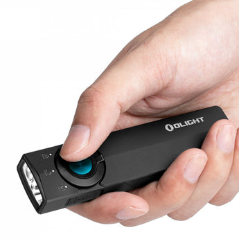 Olight ArkPro Lite Rechargeable LED Flashlight - 1200 Lumens - Uses Built-in 1350mAh Li-ion Battery Pack - Matte Black