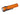 Olight Baton 4 Pro EDC Flashlight - angled left orange version