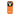 Olight Oclip Pro S, Orange - Upright View, Facing LEDs