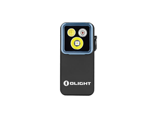 Olight Oclip 2 Pro Rechargeable LED Clip Light - 530 Lumens - Uses Built-in 4.2V 600mAh Li-ion Battery Pack - Multiple Color and Charging Options