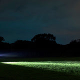 Olight ArkPro Ultra Rechargeable LED Flashlight - 1700 Lumens - Cool White - Uses Built-in 2000mAh Li-ion Battery Pack - Olive Green