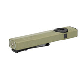 Olight ArkPro Ultra Rechargeable LED Flashlight - 1700 Lumens - Cool White - Uses Built-in 2000mAh Li-ion Battery Pack - Olive Green