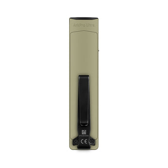Olight ArkPro Ultra Rechargeable LED Flashlight - 1700 Lumens - Cool White - Uses Built-in 2000mAh Li-ion Battery Pack - Olive Green