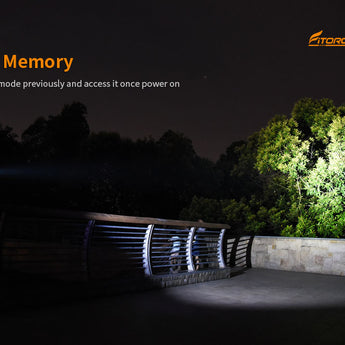 Fitorch P30RGT Rechargeable Tactical LED Flashlight and PowerBank - CREE XP-L - 1180 Lumens - Uses 1 x 18650 (included) or 2 x CR123A