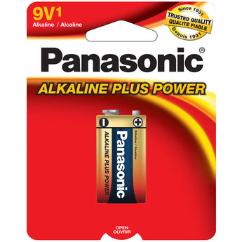 Panasonic Alkaline Plus Power 9V Battery