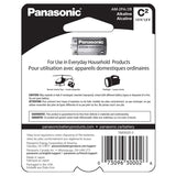 Panasonic Alkaline Plus Power C-Cell Battery - 2-Pack