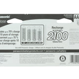 Panasonic Eneloop BK-4MCCA16FA AAA 850mAh NiMH Batteries - 16 Pack Back Packaging