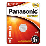 Panasonic CR1616 Lithium Coin Cell Battery - Front View of Packaging