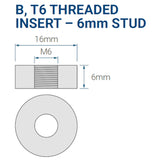 Power-Sonic PG-12V45 FR 45AH 12V Long-Life Rechargeable Sealed Lead Acid (SLA) Battery - B Terminal