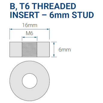 Power-Sonic PG-12V45 FR 45AH 12V Long-Life Rechargeable Sealed Lead Acid (SLA) Battery - B Terminal