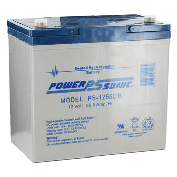 Power-Sonic PS-12550-B/M6 Angled Overview