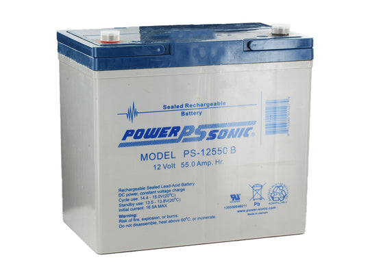 Power-Sonic PS-12550-B/M6 Angled Overview