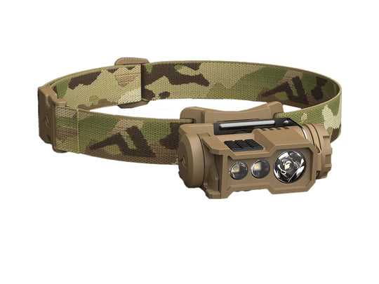 Princeton Tec Ghost X MPLS Tactical Headlamp - 300 Lumens - 320mWr - 940nm IR - Includes 1 x CR123A - Multiple Color Options