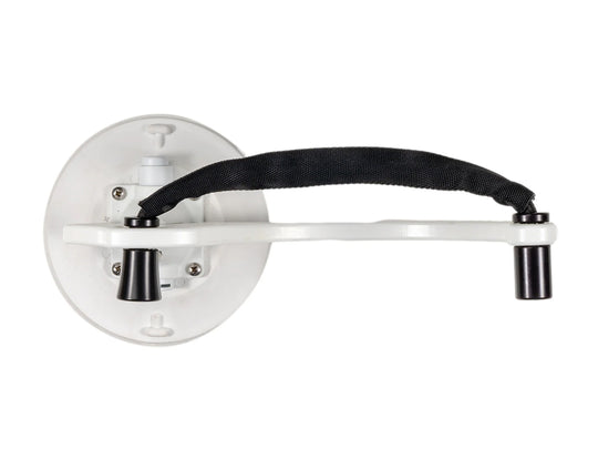 SeaSucker Tank Rack - Closeup, Head-on, Tank Strap Open