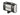 Streamlight SL-SideSaddle Black On Edge Facing Right, Diagonal Angle