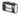 Streamlight SL-SideSaddle Black On Edge Facing Right, Diagonal Angle