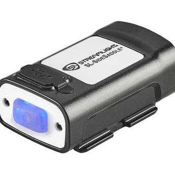 Streamlight SL-SideSaddle Black Tailcap View of Button