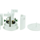 Sillites SCR Tamper-Resistant Self-Contained Receptacle Outlet - 15 Amp 120 Volt - White (SCRW)